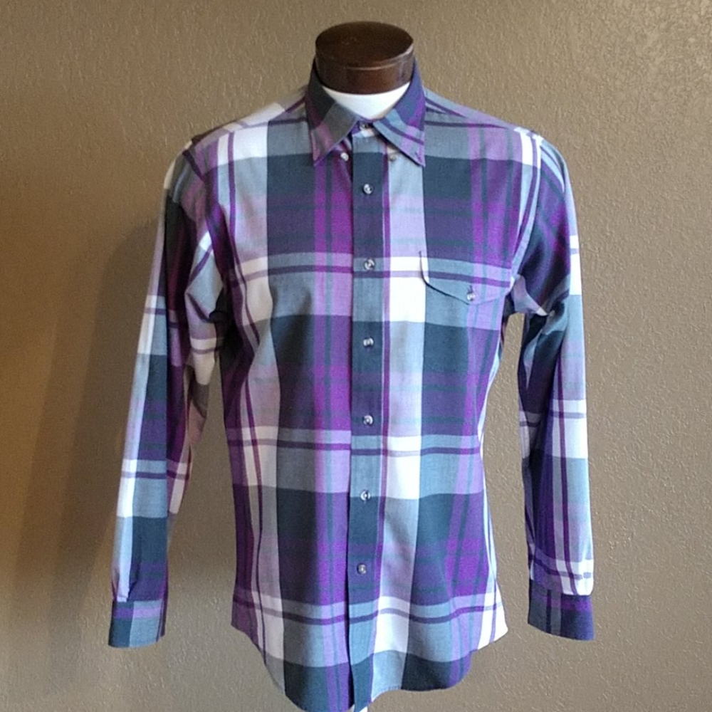 Stanley Blacker Mens Button Down. Long sleeve